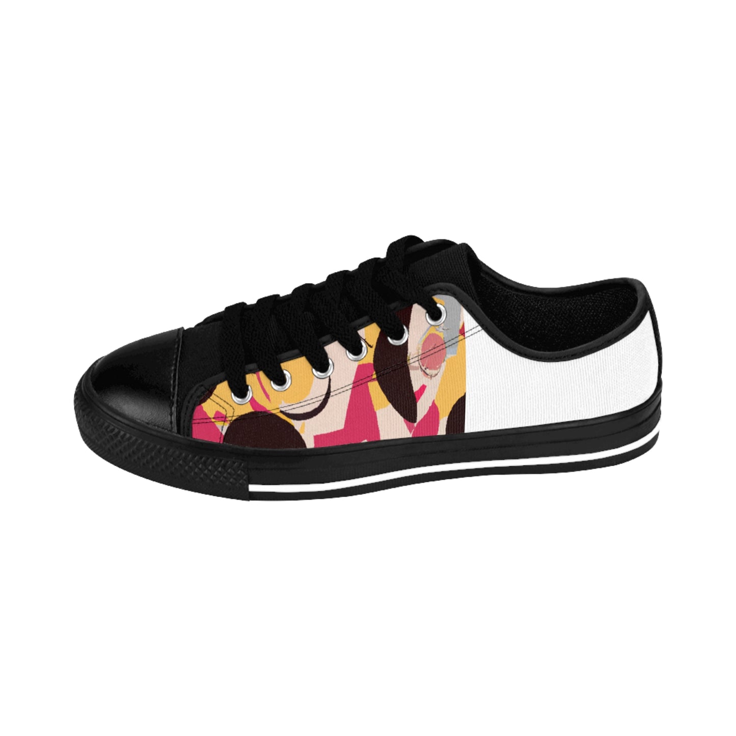 Juan Arce, a male shoe designer from Spain in the 1500s. He was renowned for his intricate designs, with lavish detailed stitching along the sides and tops of his shoes. He took inspiration from the Moorish influence in Spain and-low top