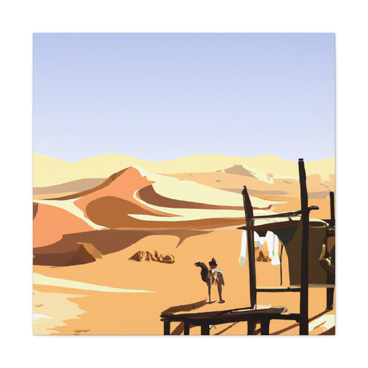 Ginjan Bluewind.-canvas