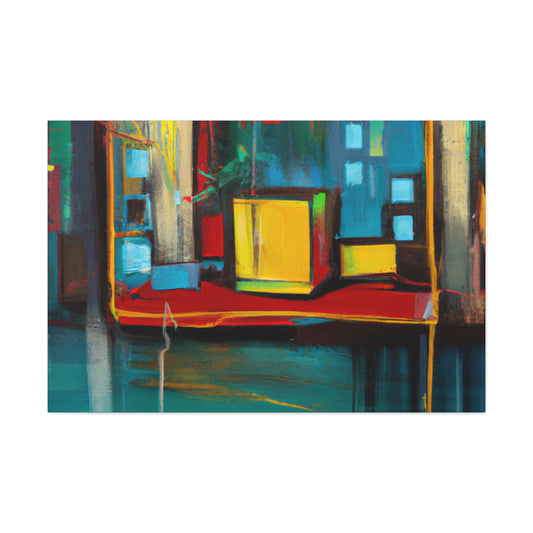 Percival De Vries.-canvas