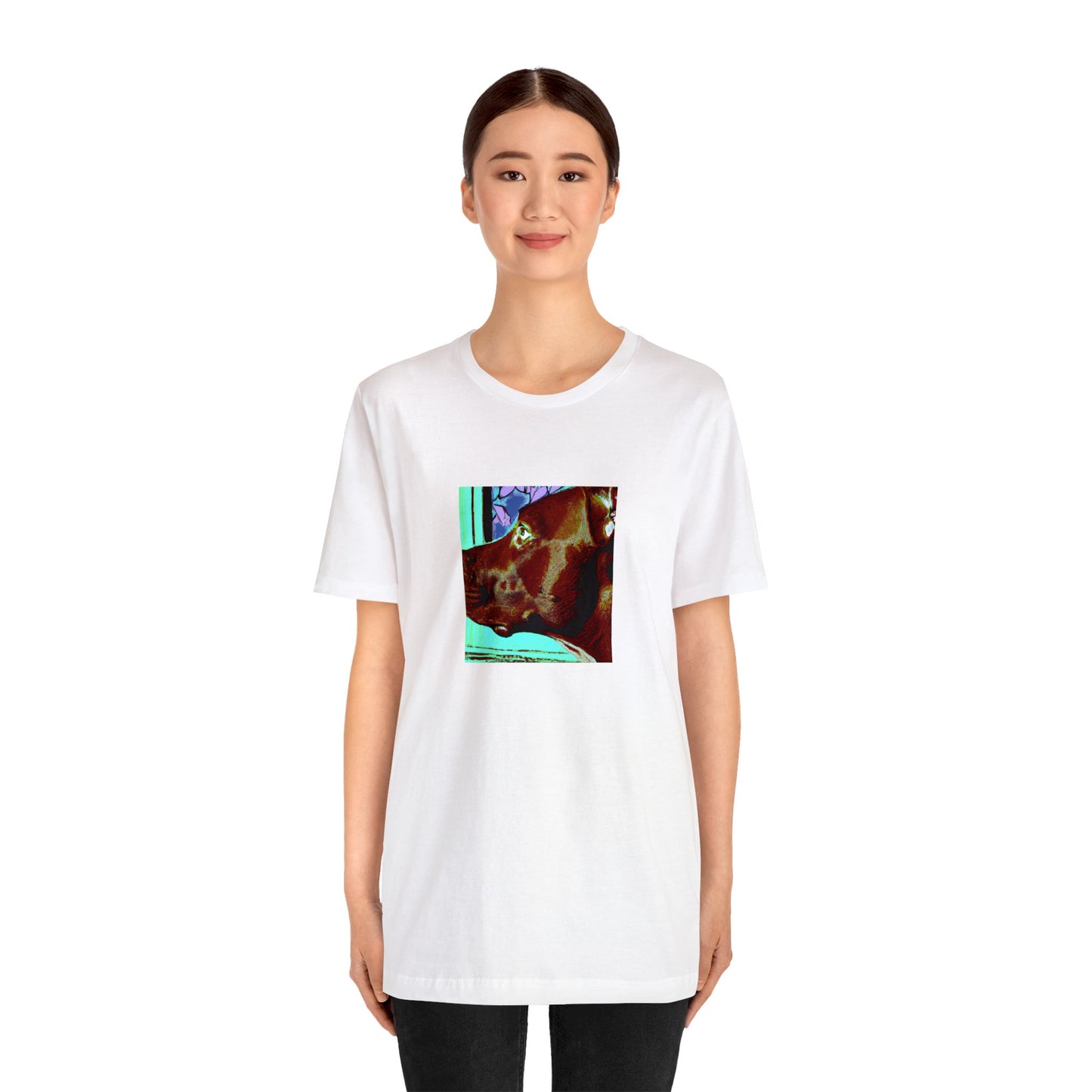 Anna Marzolla – an Italian streetwear designer known for her signature rave-inspired designs and vibrant, fluoro colour palette. She hit the scene in the mid 1990s and quickly gained a cult following for her eye-catching clothes,-Tee