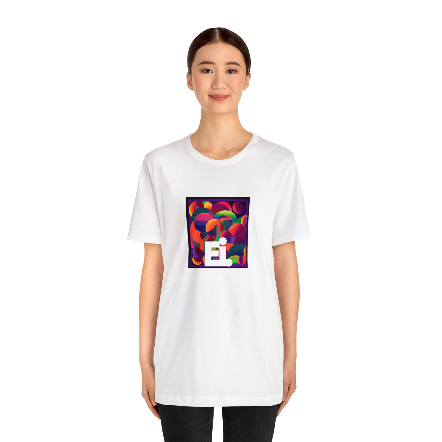Loretta Leone, a female streetwear designer from Milan, Italy. Specializing in statement prints and wild color combinations, Loretta rose to fame in the late 1990s when she became a favorite among stars in the Italian entertainment industry.-Tee