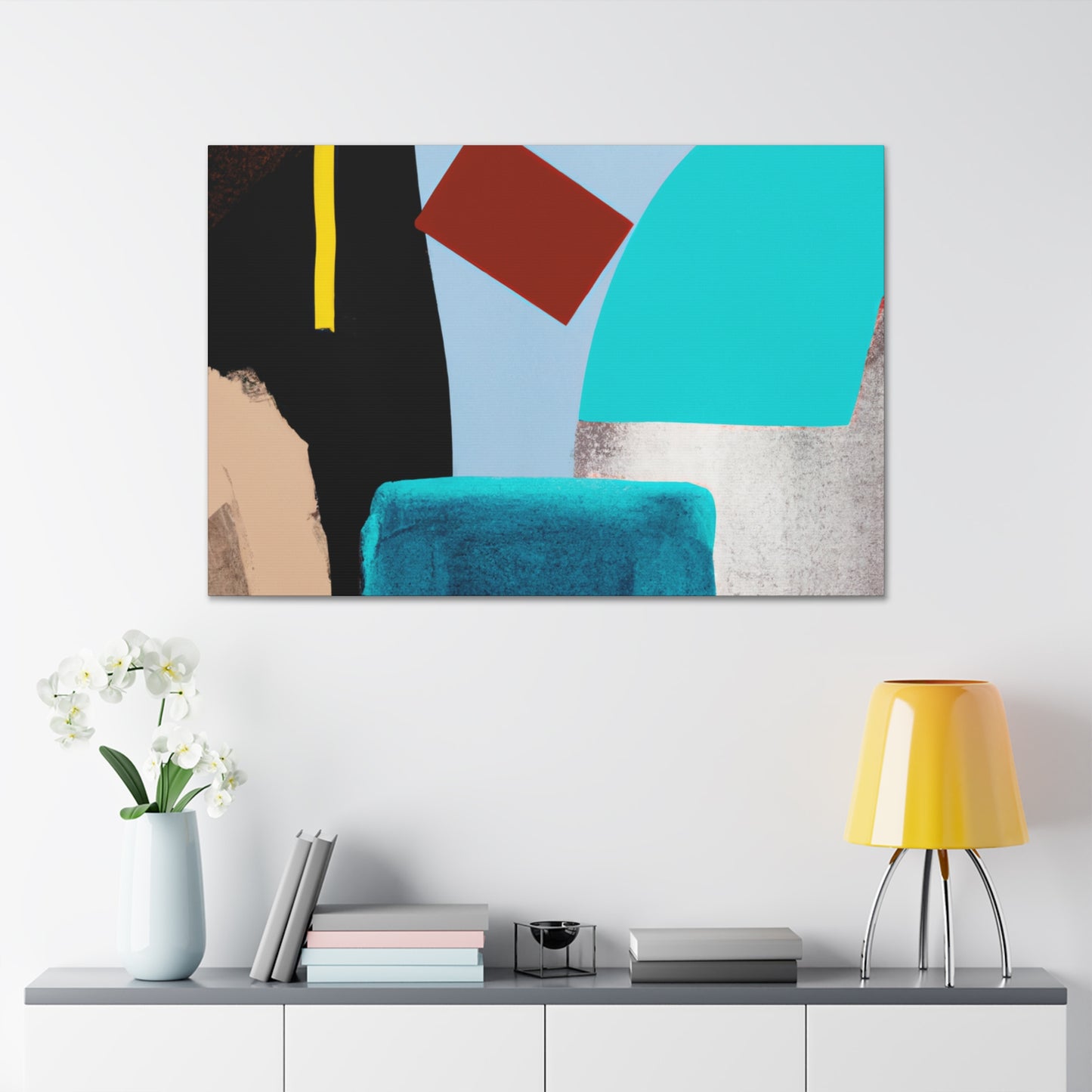 Varda Vermillion-canvas