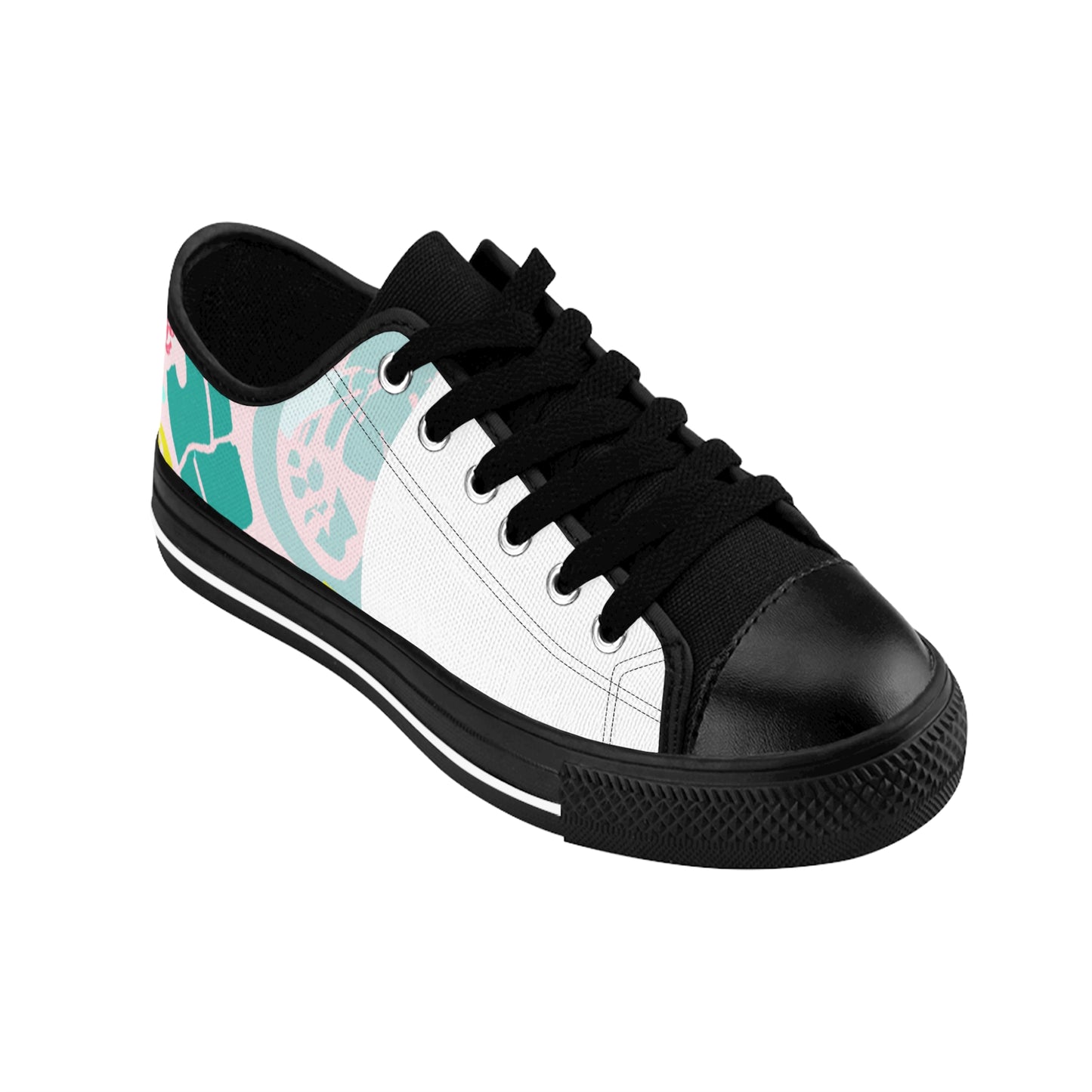 Gabriela Regina, a fiery and fearless female shoemaker from the Spanish countryside. After a childhood of watching her father craft one-of-a-kind shoes from the finest leather and fabric, Gabriela decided to bring her own-low top