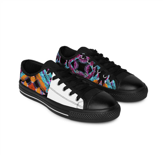 Leilani de la Iglesia was a revolutionary shoe designer from Spain in the 1500s. She championed the idea that shoes should not only be functional but also stylish, using her unique style of intricate embroidery and design to make-low top