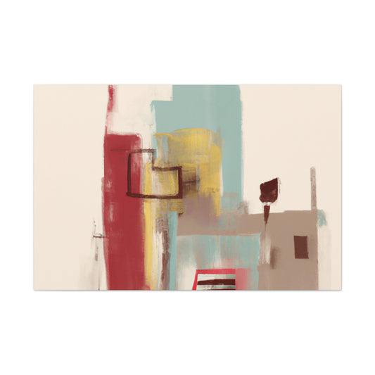 Johannes Verna de Driehoek-canvas