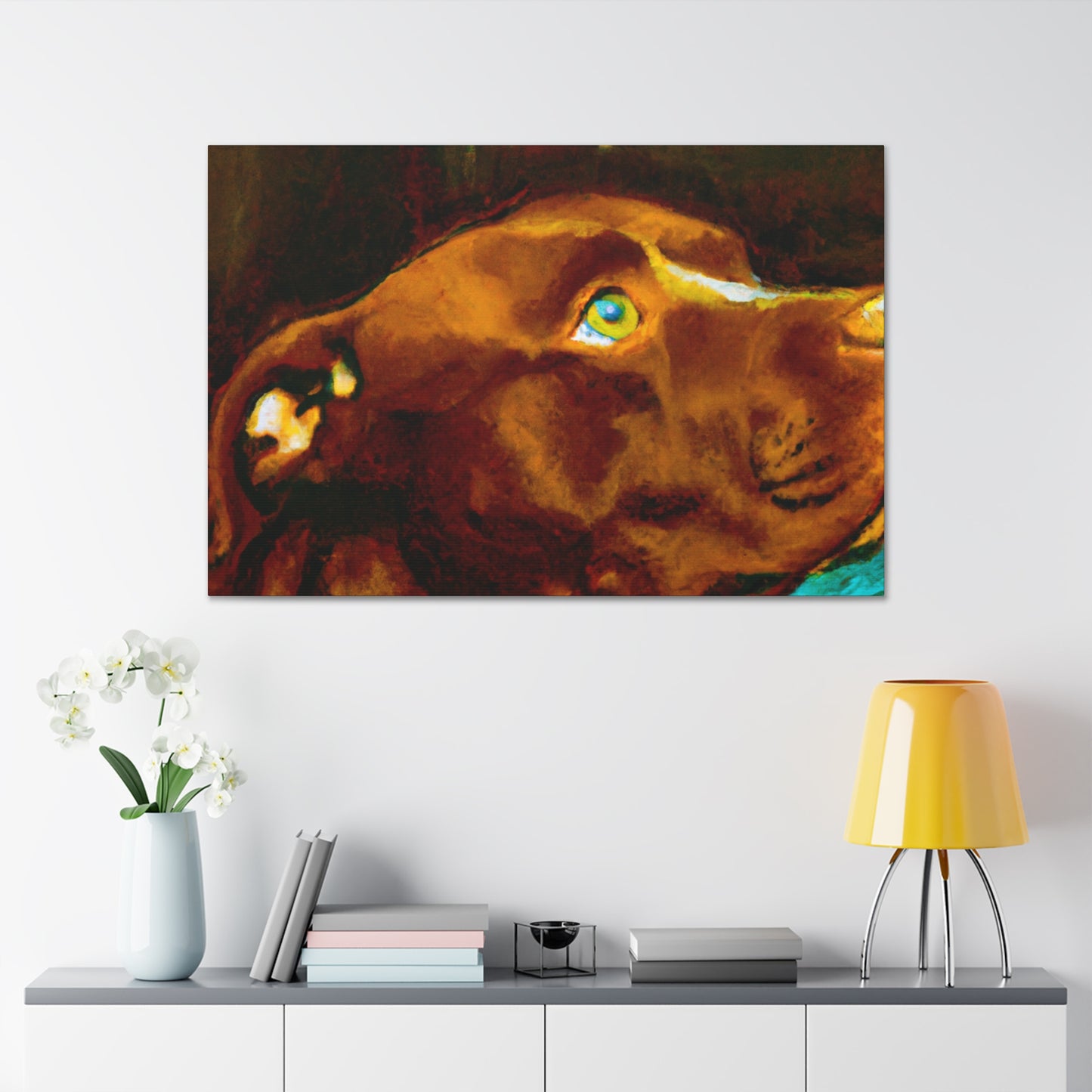 Thomasina de Monet-canvas