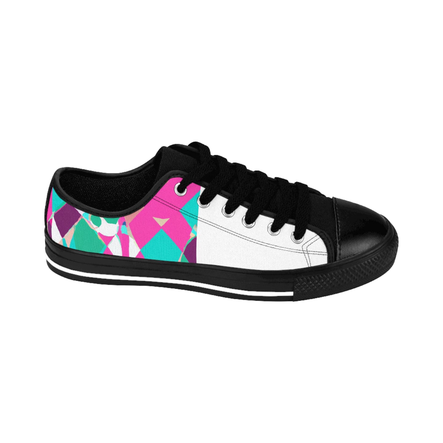 Jaime Carlos is a famed shoe designer from Spain in the 1500s. He is most well-known for his handcrafted leather shoes, which boast intricate stitched patterns and bright pops of color. Many of his designs are quite daring for-low top