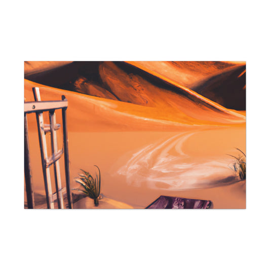 Quincy Highlands, the Artist of the Canyons.-canvas