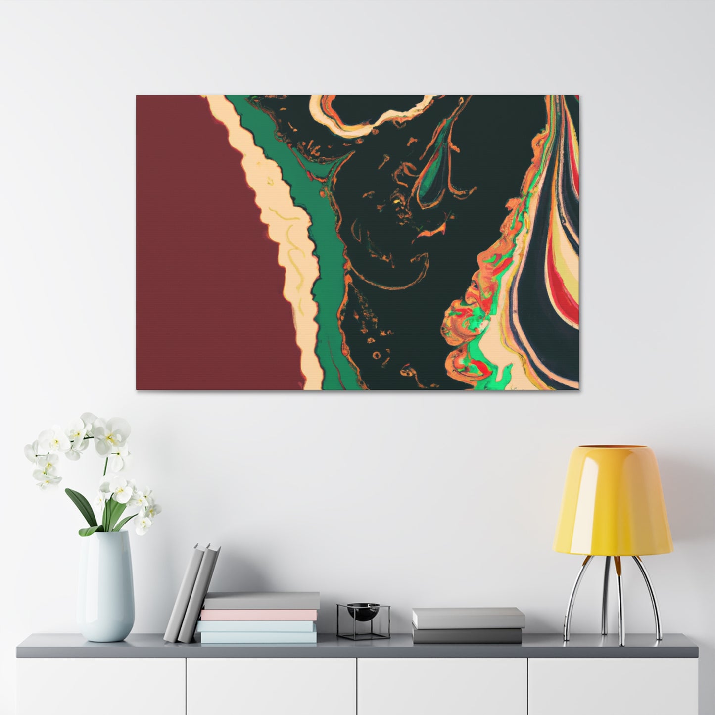 Carista Viridi-Verne, the Baroque Master.-canvas