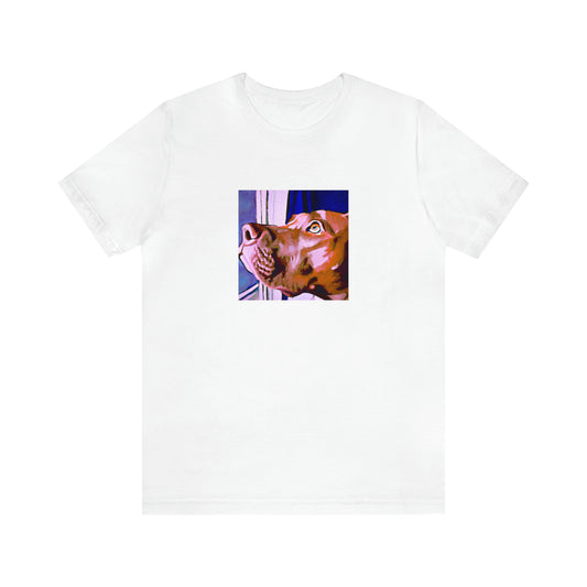 Alessandra Agostini. She was a groundbreaking streetwear designer from the 90s in Italy, pioneering the blending of streetwear and couture fashion. Her designs were known for their daring silhouettes and innovative use of fabrics and details-Tee