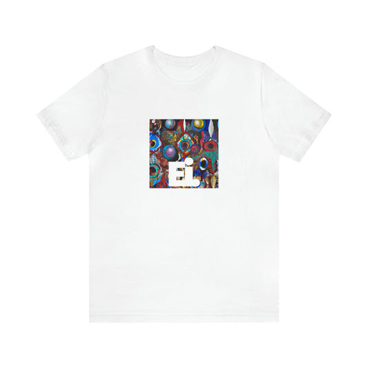 Giovanni Gioia, a male streetwear designer from Naples, Italy in the 1990s. His designs feature bold, vibrant colors and signature elements inspired by southern Italian culture, such as Sicilian motifs and ornate paintings from-Tee