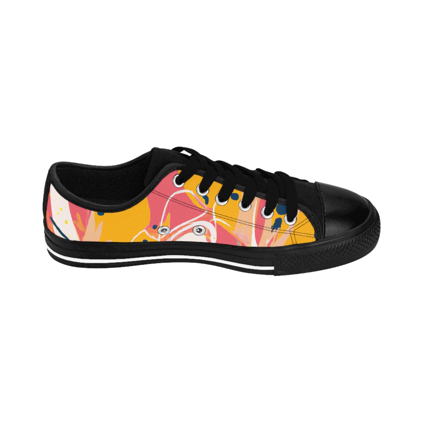 Juanita de Villena was an imaginary Spanish shoe designer from the 1500s. Born into a family of shoemakers, she was a natural innovator and developed a unique style that fused traditional Spanish craftsmanship with the latest fashion trends-low top