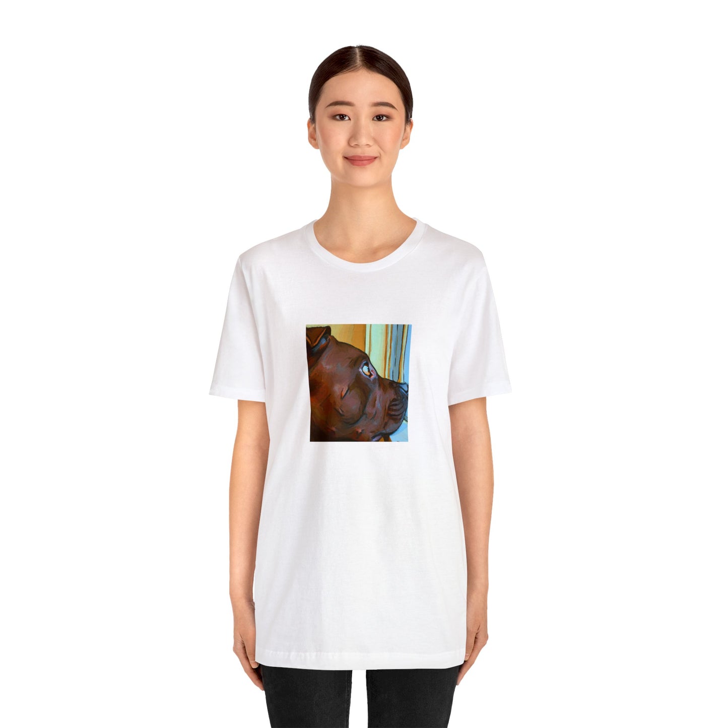 Josefina de la Rosa, an Italian streetwear designer from Milan in the 1990s. Her clothing was inspired by old-school hip-hop and rave culture, and included bright, bold colors, loose-fitting silhouettes, and-Tee