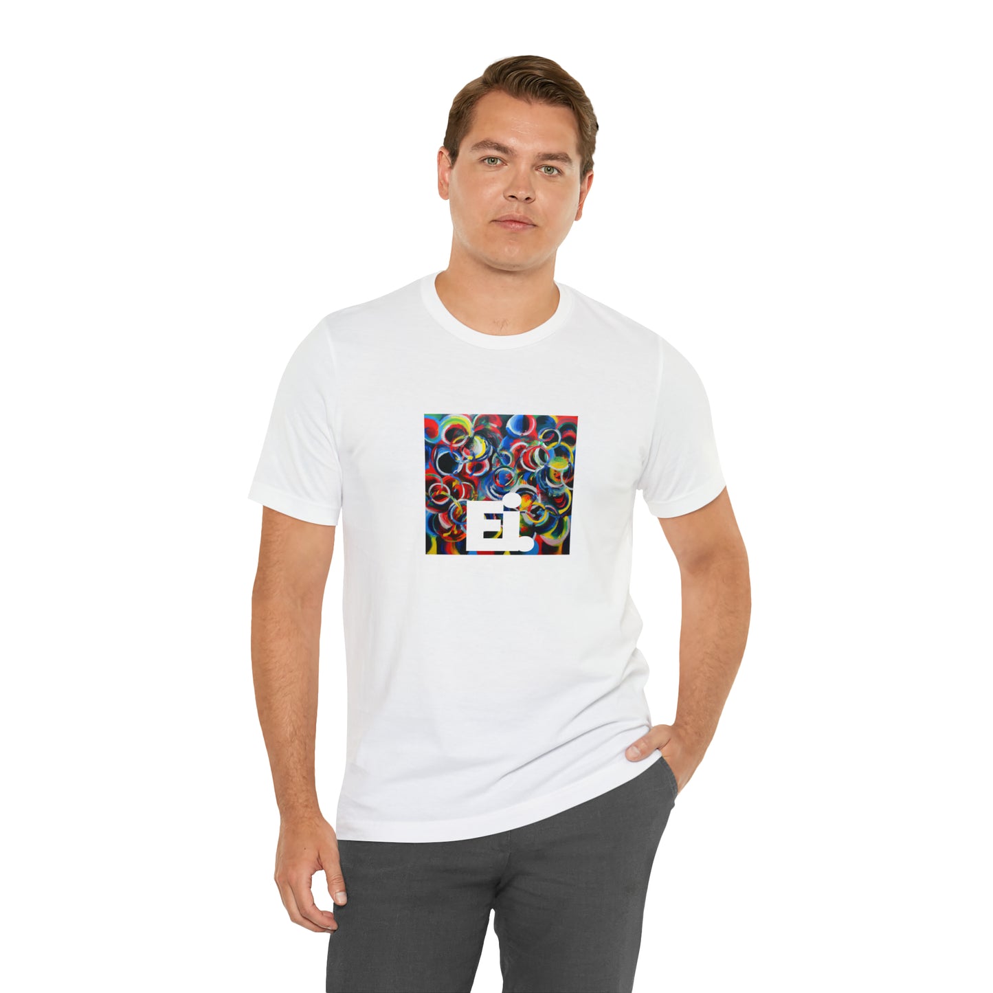 Antonio Salerno, an Italian streetwear designer from the 1990s. He specialized in bold prints, bright colors, and bold patterns, often incorporating influences from traditional Italian fashions. His designs were popular with trend setters and-Tee
