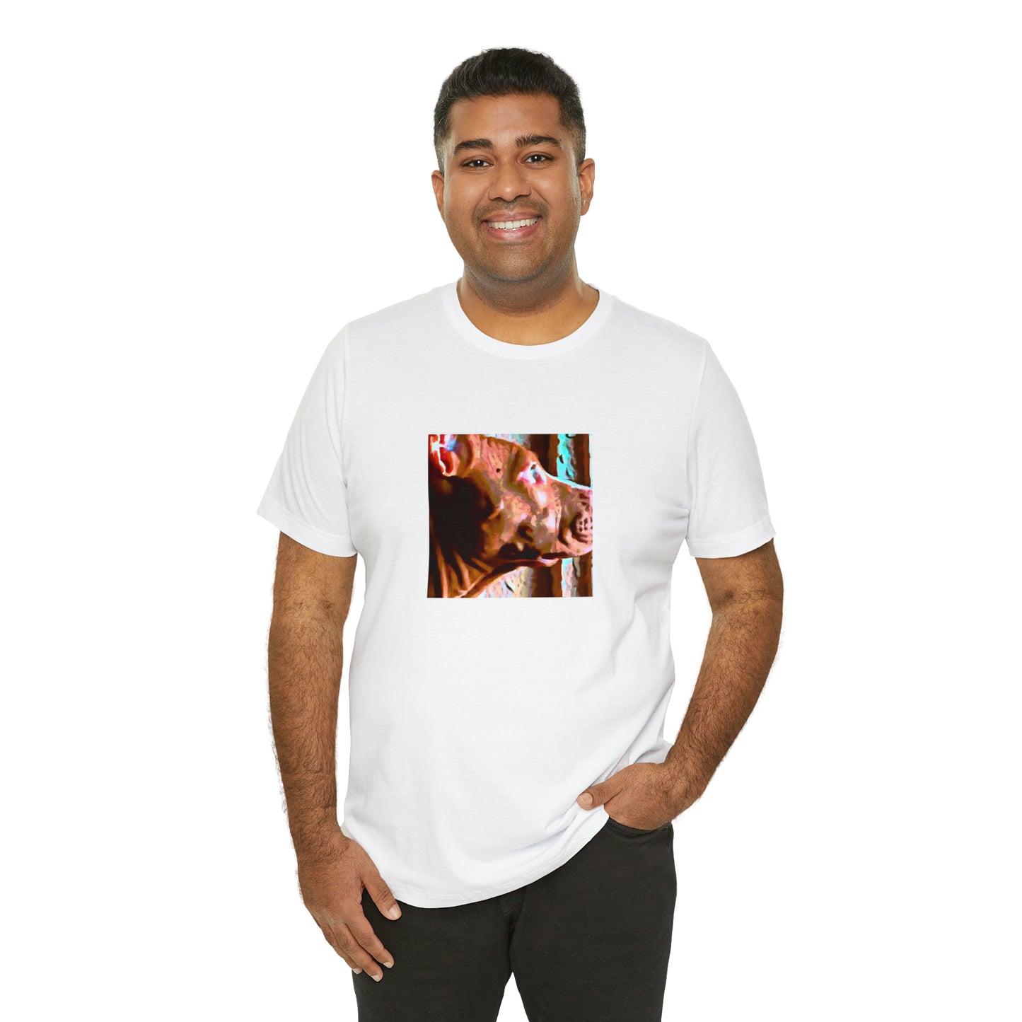 Dante Bonetti, an eccentric Italian streetwear designer from the 1990s. With an uncompromising avant-garde design aesthetic, Bonetti's collections were characterized by bold prints, rebellious patterns and unique silhouettes - and a refusal-Tee