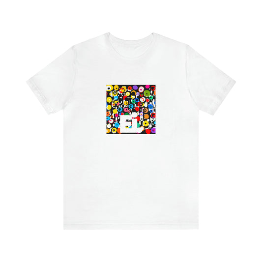 Giorgio Verdi. He was a trendsetting streetwear designer from Milan in the 90s. He was known for his bold designs, combining vibrant colors and patterns with contemporary silhouettes. He had a penchant for traditional Italian tailoring-Tee