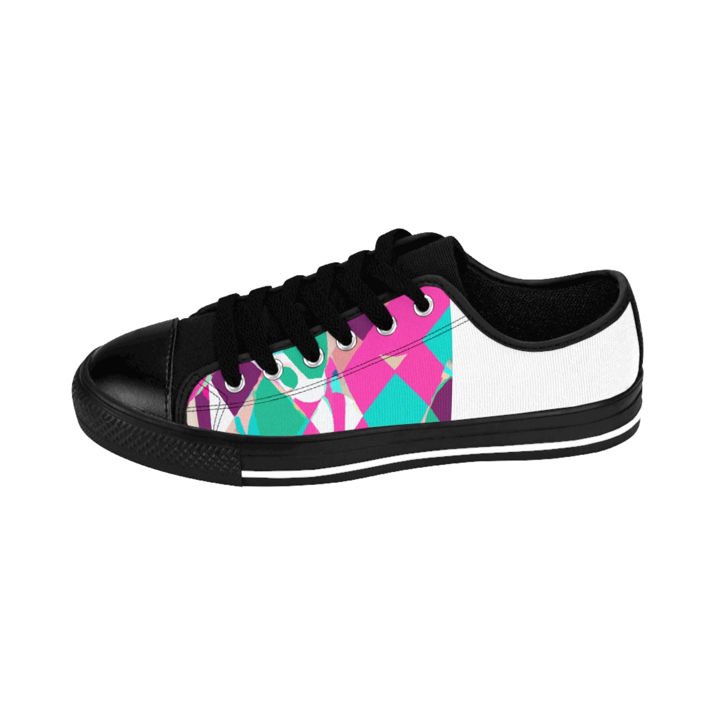 Jaime Carlos is a famed shoe designer from Spain in the 1500s. He is most well-known for his handcrafted leather shoes, which boast intricate stitched patterns and bright pops of color. Many of his designs are quite daring for-low top