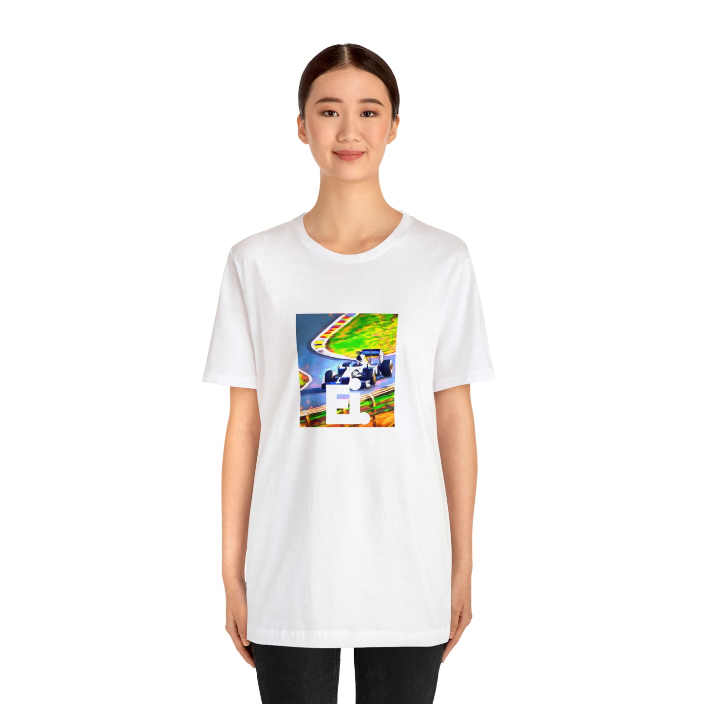 Celeste Luca, an Italian streetwear designer from the 1990s. She was a pioneer in her craft, pushing the boundaries with her bold, eclectic designs combining vintage flair with modern elements. Celeste was known for her bright,-Tee