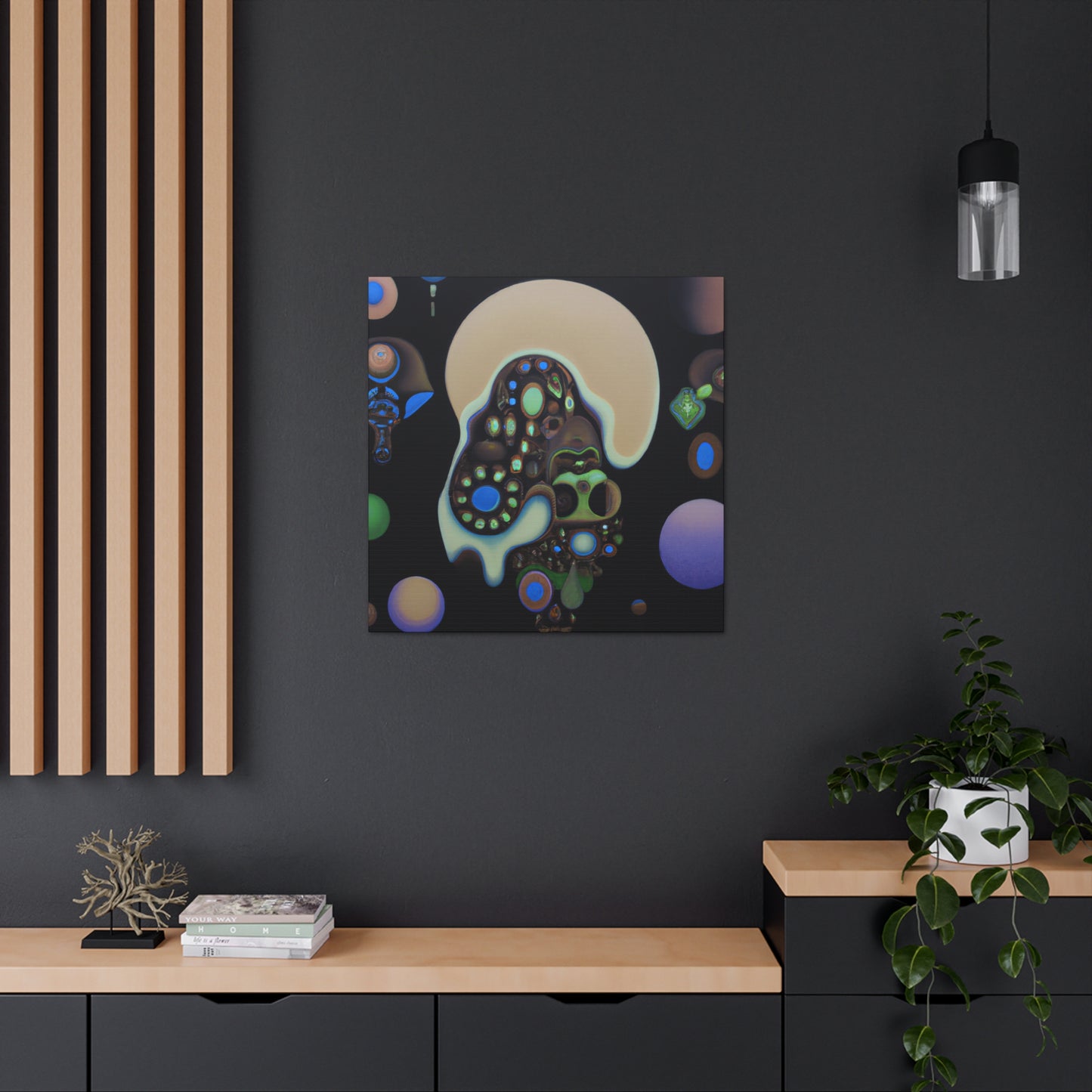 Verdigris de la Verite-canvas