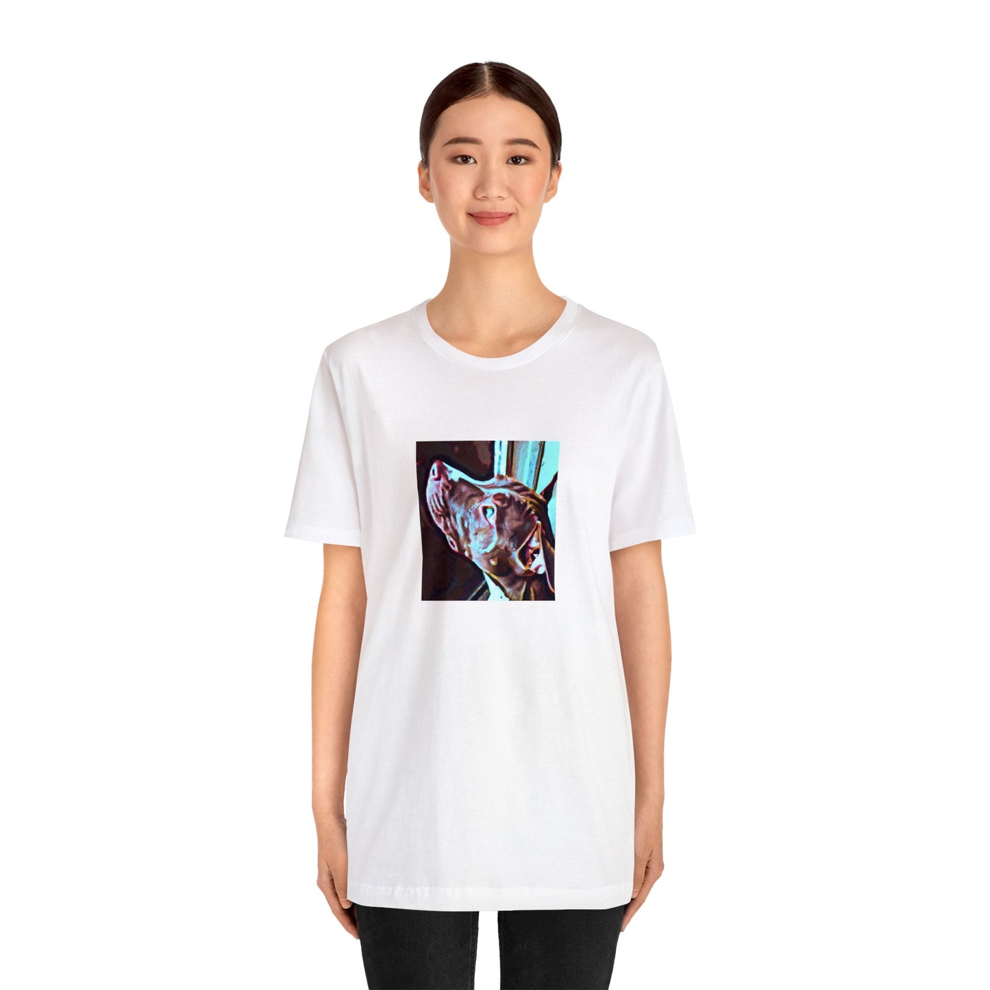 Angelo Del Porto, a male streetwear designer from Genova, Italy who gained fame in the late 1990s. He was known for his bold use of bright colors and attention-grabbing prints inspired by traditional Italian artwork. His designs-Tee