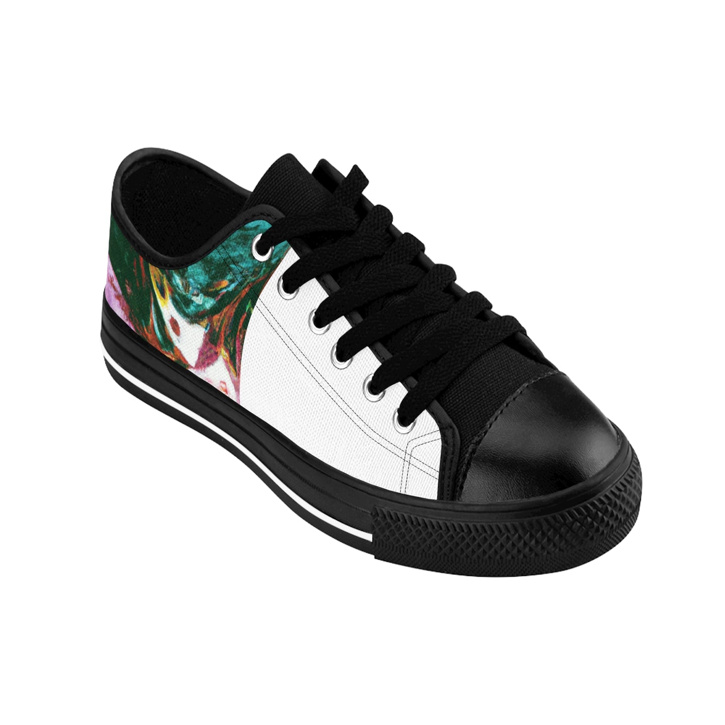 Manuel de los Santos was a Spanish shoe designer, living in the 1500s. He was known for crafting exquisite and comfortable shoes, using the finest materials available, such as leather and velvet. He was dedicated to his craft and made sure-low top