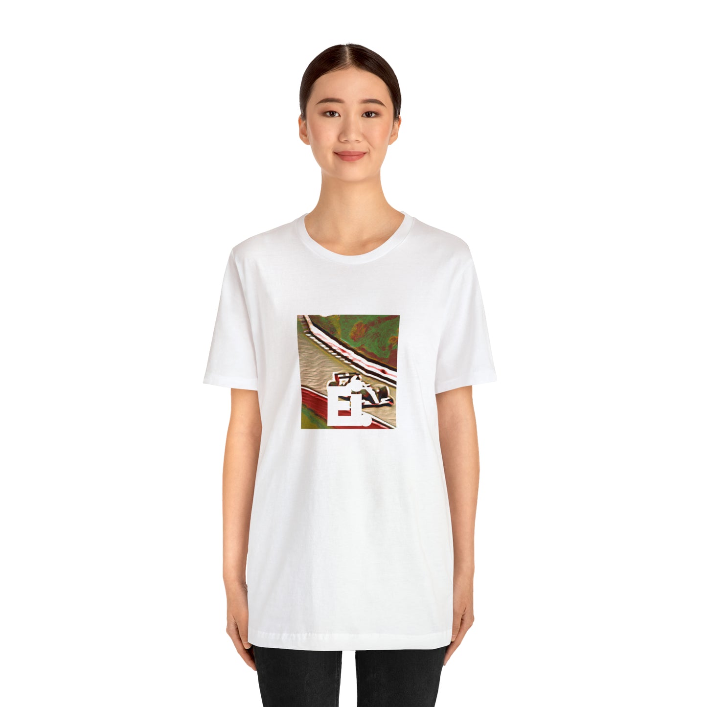 Gianna Conti
Gianna is a female streetwear designer from Milan, Italy in the 1990s. She's known for her bold and edgy designs using bright and vibrant colors and prints. Her pieces are both comfortable-Tee