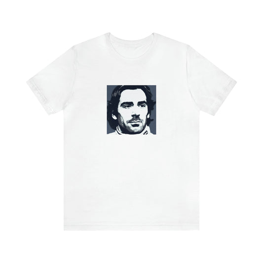 Giovanni Andrea, a 1990s Italian streetwear designer indigenous to Rome. He gained a cult following in the late 90s and early 2000s for his edgy, bold and colorful designs that pushed the boundaries of traditional Italian streetwear-Tee