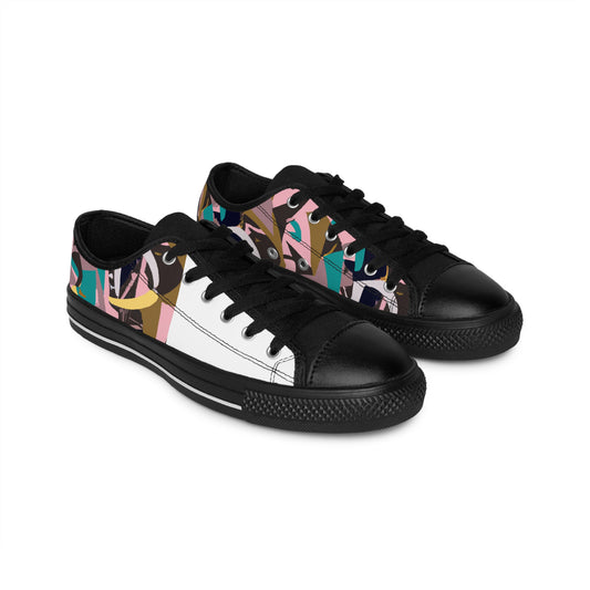 Eduardo de Sancho, a Spanish shoemaker from the 1500s. He was known for his innovation and artistry in crafting unique and stylish designs for both men and women. He developed a technique for cutting leather to create intricate patterns-low top