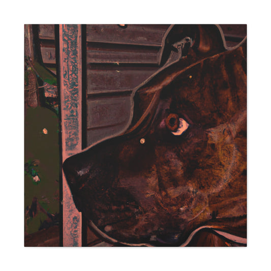 Theona Tenbrick, Dutch Master of the Baroque.-canvas