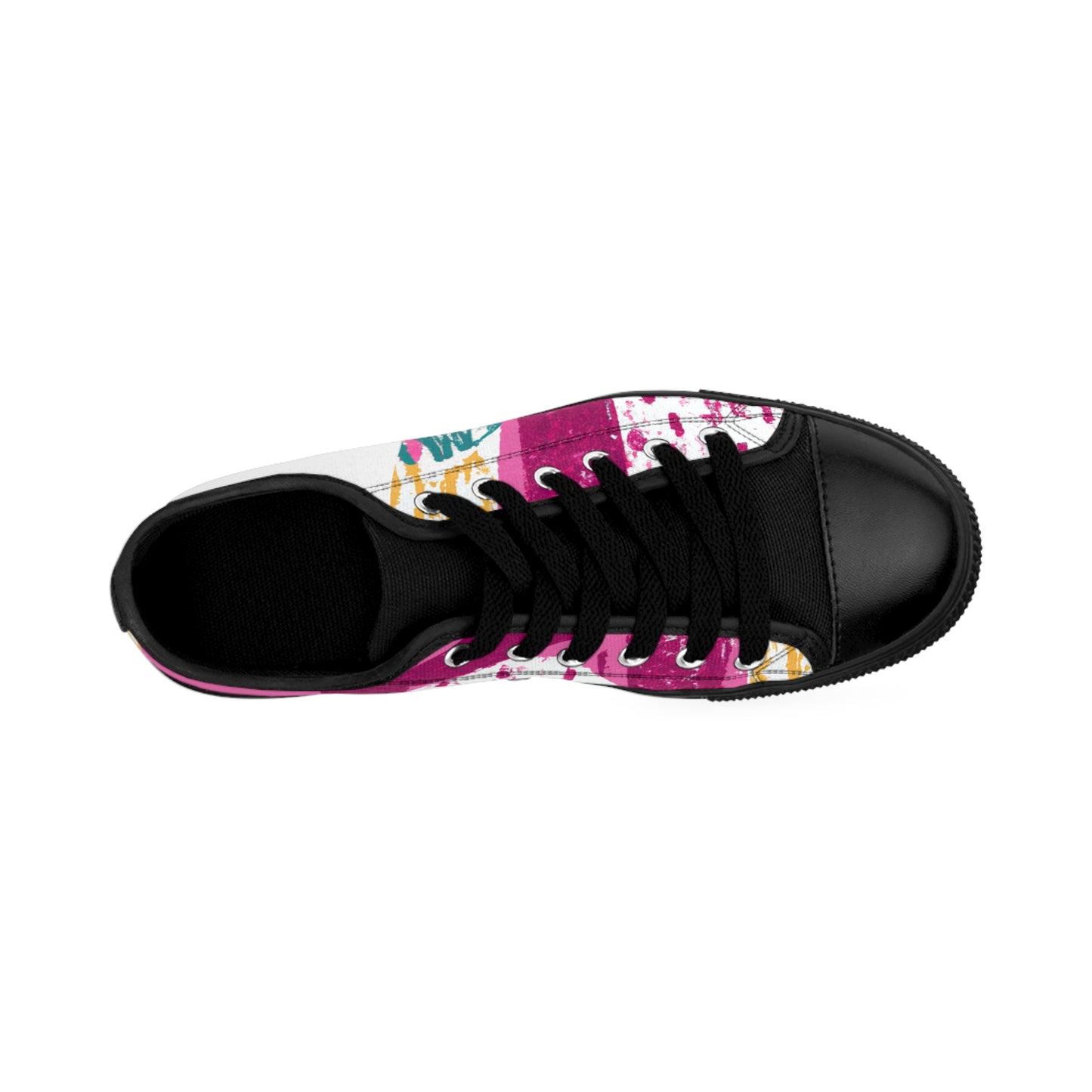 Maria Dolores Lopez: a female Spanish shoe designer from the 1500s who made beautiful, intricately-crafted leather shoes for royalty. Maria was known for her unique designs and use of bright colors and fabrics, making her shoes a must--low top