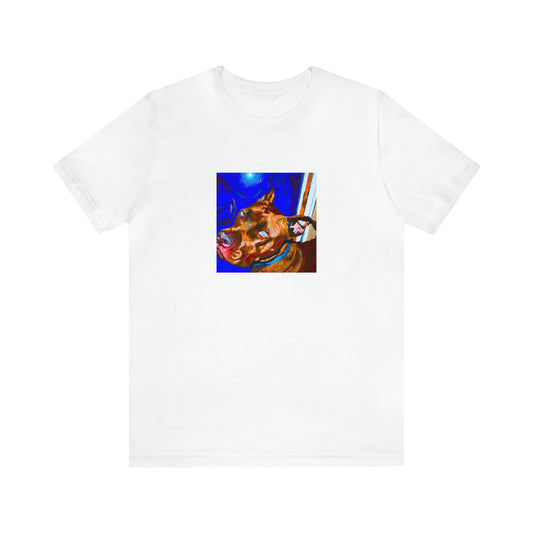 Mariella Calcagni, a 90s Italian streetwear designer from Modena. She became famous for her innovative designs that blended the vibrant colors of the Italian culture with streetwear, creating fashion pieces that have become iconic and timeless-Tee