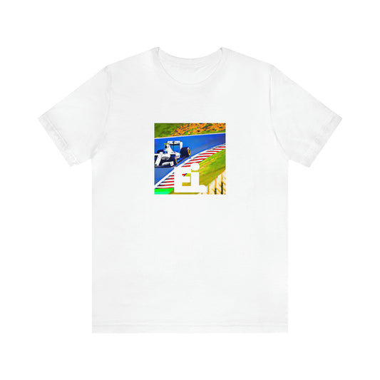 Lorenzo Rossi, an Italian streetwear designer in the 90s. He gained notoriety for his wild and unique style of design, combining Italian flair with modern materials and silhouettes. He often used bold and eye-catching prints along with-Tee