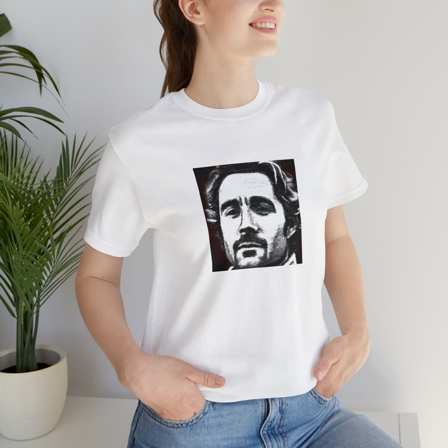 Anna Spazio, an influential female streetwear designer from Milano, Italy in the late 90s. She revolutionized the streetwear world with her iconic bold designs and vibrant colors, and gained much recognition for her use of upcycl-Tee