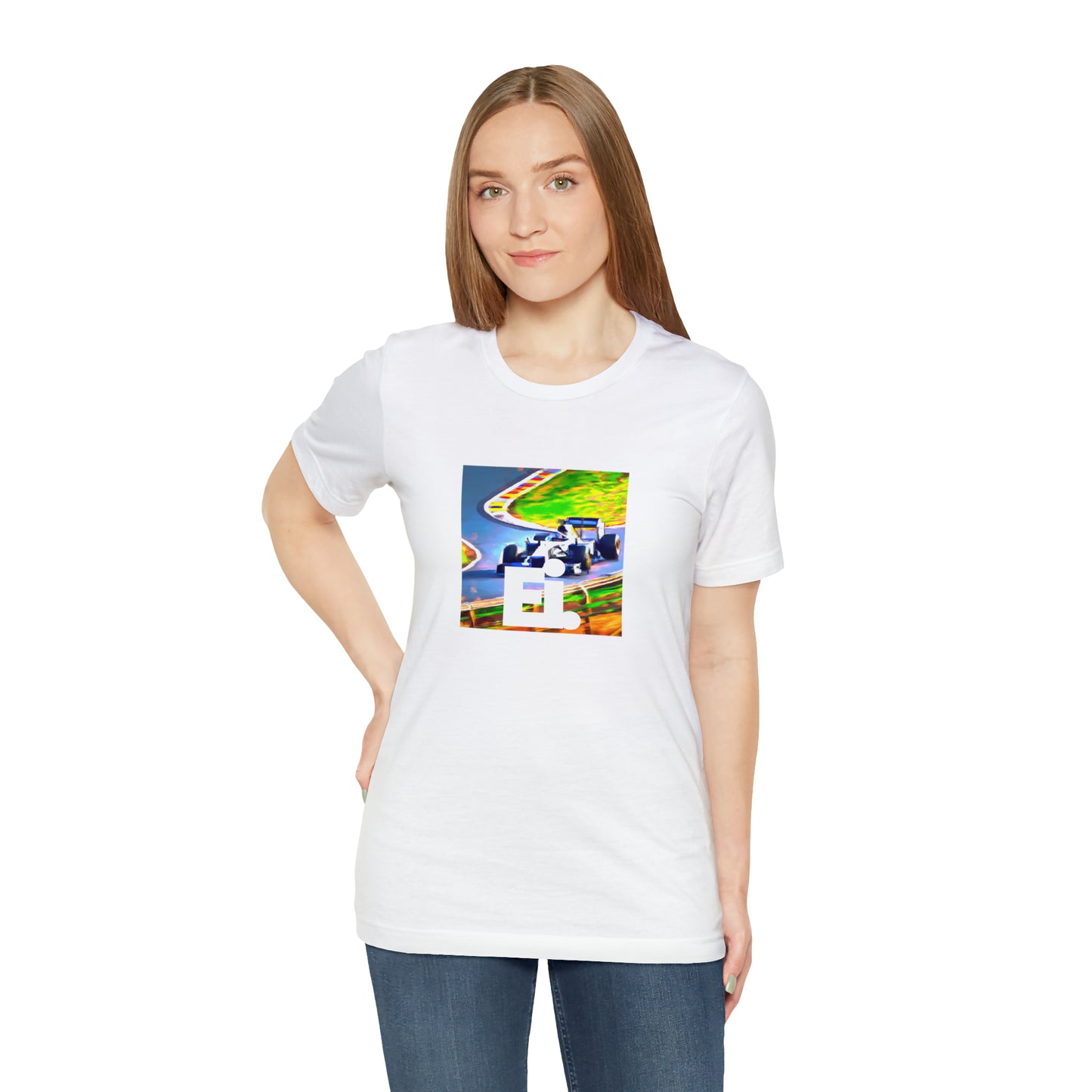 Celeste Luca, an Italian streetwear designer from the 1990s. She was a pioneer in her craft, pushing the boundaries with her bold, eclectic designs combining vintage flair with modern elements. Celeste was known for her bright,-Tee