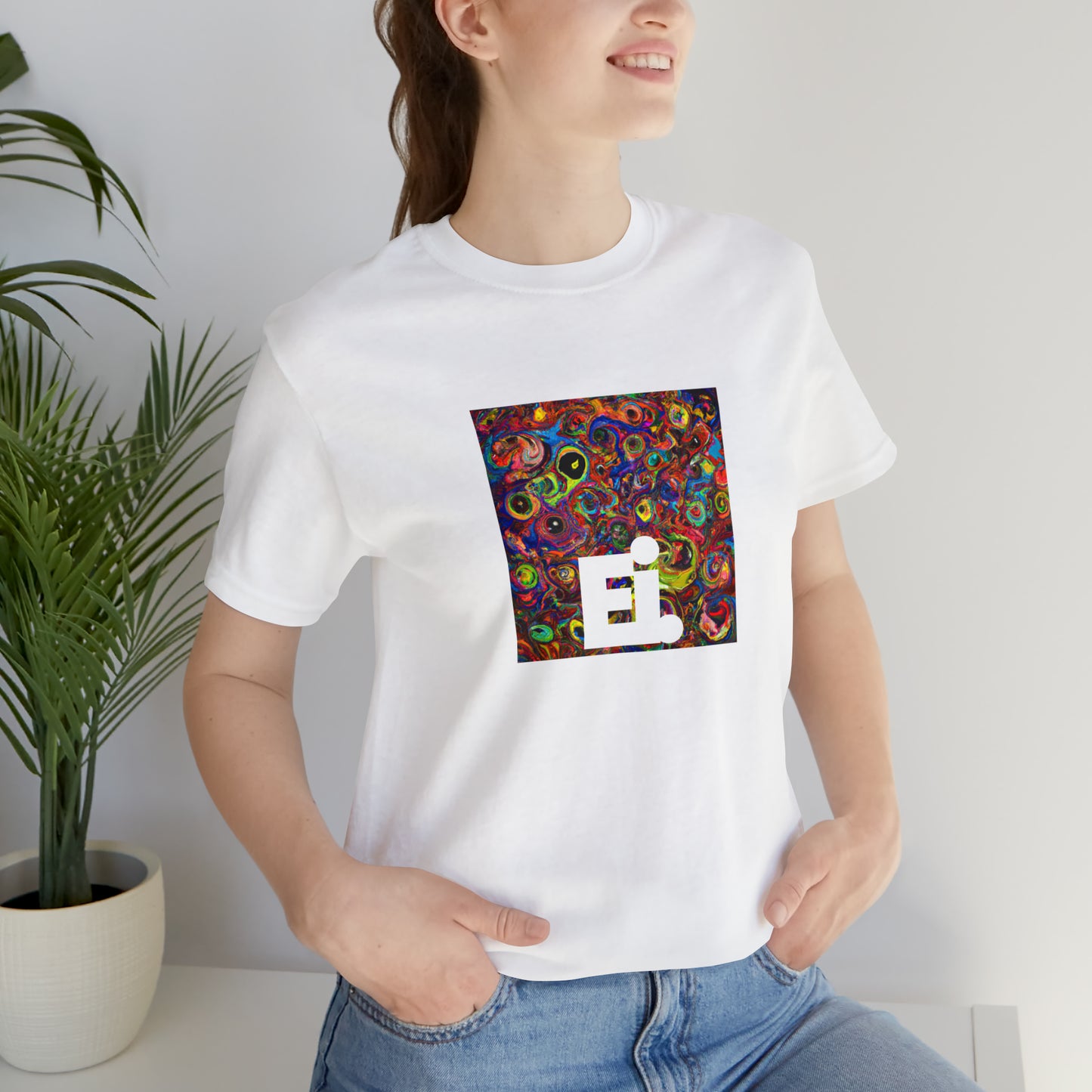Giulietta Fabrizio, an Italian streetwear designer from the early 90s, is the mastermind behind the hugely popular G.F. Clothing line. Her designs are instantly recognizable: bold, bright colors, angular lines, and-Tee