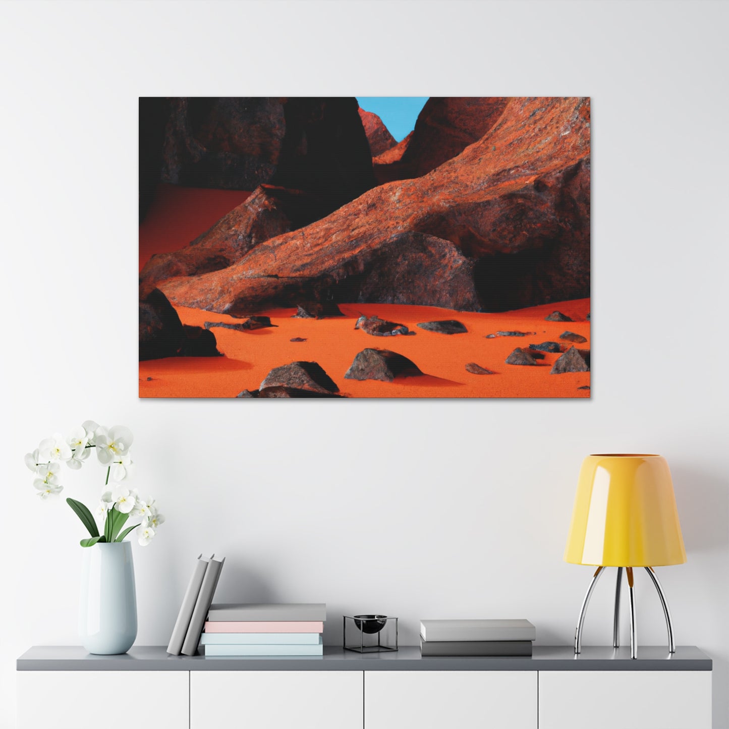 Cedar Brushstroke - a female artist renowned for her stunning landscape paintings inspired by the wilds of the American West.-canvas