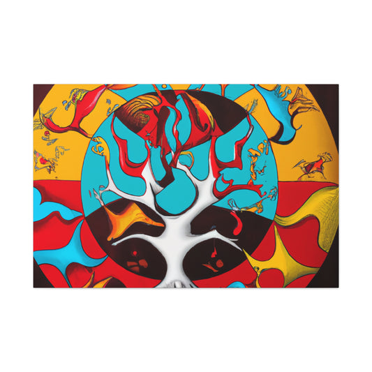 Madame Alizée LeBaeuf, the 17th Century Baroque Artist.-canvas