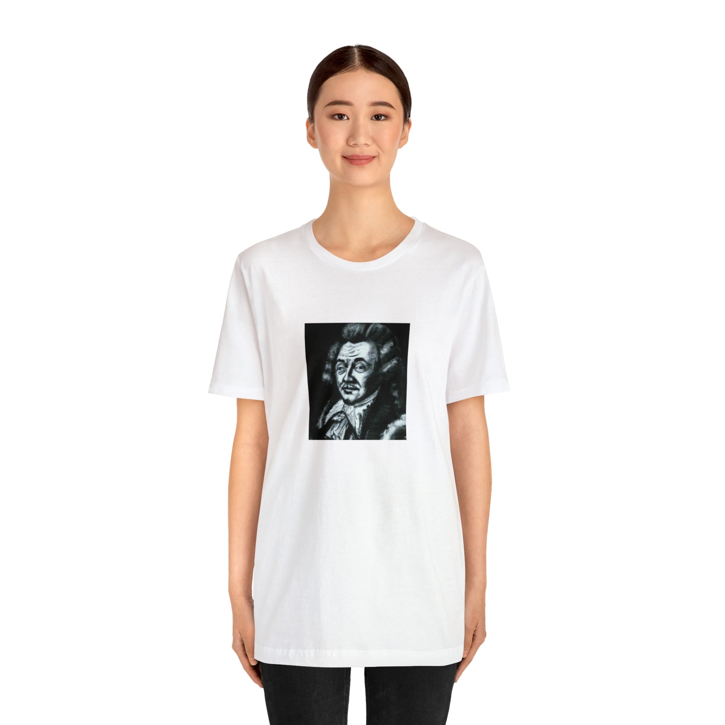 Maria di Luca, an Italian streetwear designer from the 1990s. She gained notoriety in her hometown of Naples for her maverick designs that pushed the boundaries of fashion and challenged conventions, mixing streetwear silhouettes with bold prints.-Tee