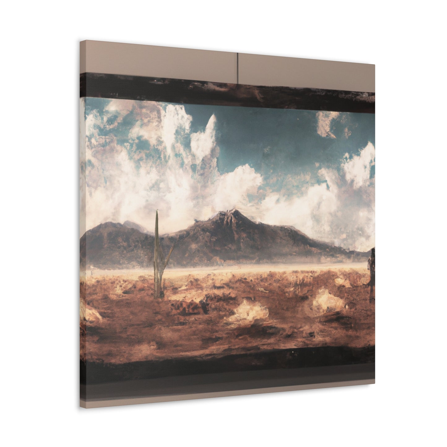 Curly Pricklywater-canvas
