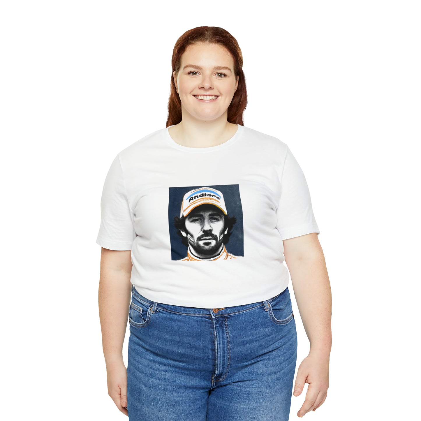 Lucio Marcello, a male streetwear designer from Italy in the 1990s. He was known for his bold, in-your-face street styles and for infusing classic Italian silhouettes and cuts with modern trends, creating daring-Tee