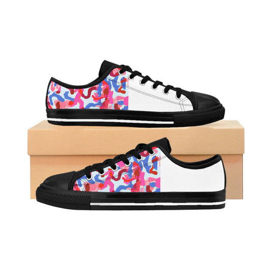 Peregrina de los Santos was an illustrious shoe designer from 16th century Spain. She created beautiful, ornate ankle boots that were decorated with intricate patterns of leather and gems. Known for her incredible craftsmanship, Peregrina de-low top