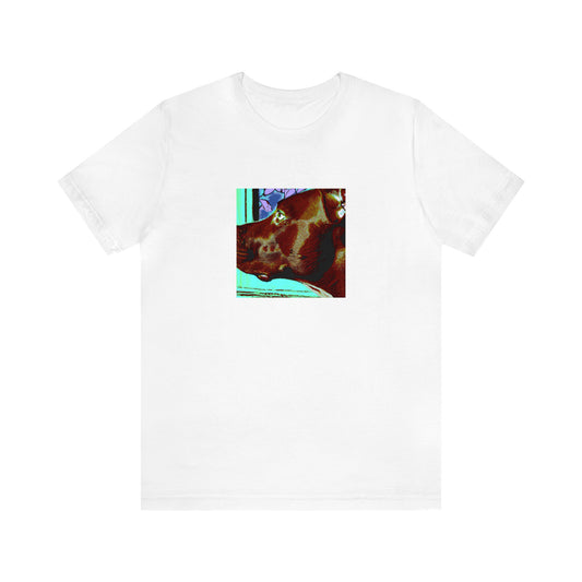 Anna Marzolla – an Italian streetwear designer known for her signature rave-inspired designs and vibrant, fluoro colour palette. She hit the scene in the mid 1990s and quickly gained a cult following for her eye-catching clothes,-Tee