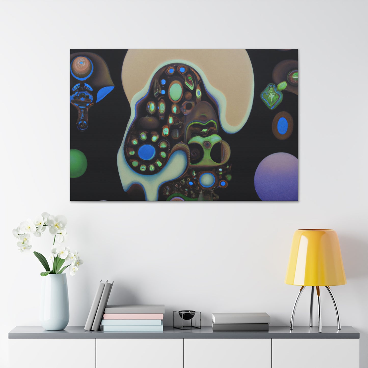 Verdigris de la Verite-canvas