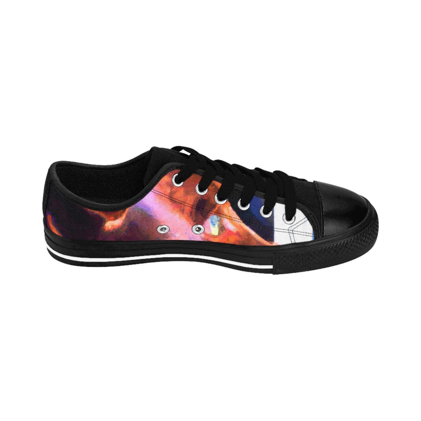 Aondea la Manzana, a female shoe designer from the 1500s in Spain. She was known for her daring and opulent shoe designs, creating stunning styles out of colorful silk and exotic animal skins. People of all classes desired her-low top