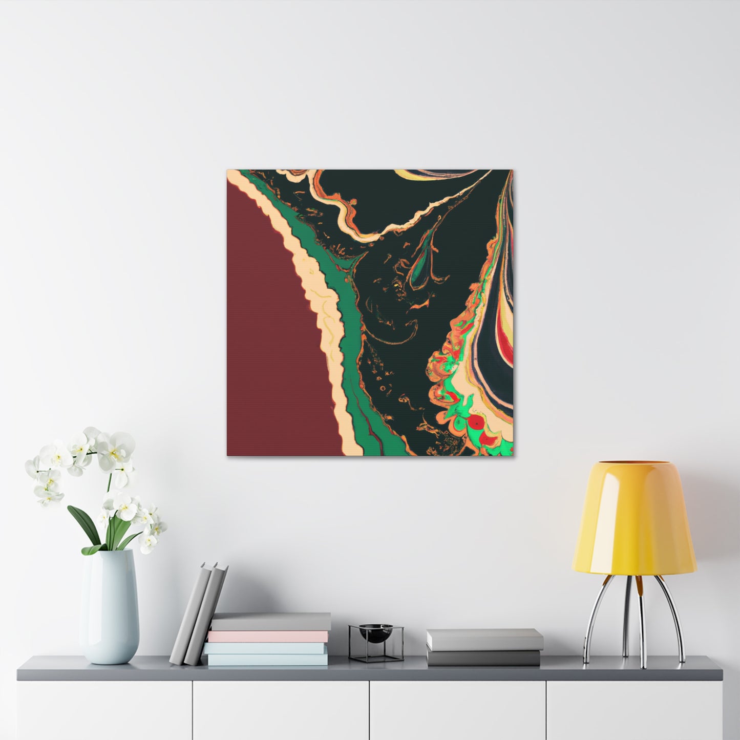 Carista Viridi-Verne, the Baroque Master.-canvas