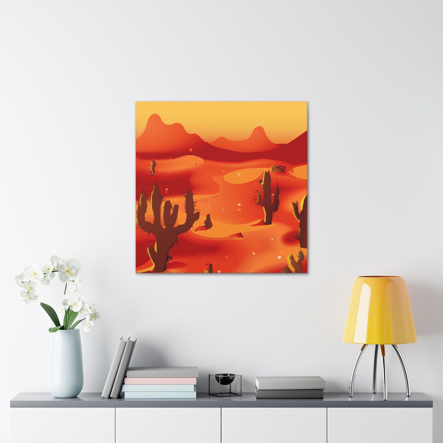Wild West Painter Berta Banks-canvas