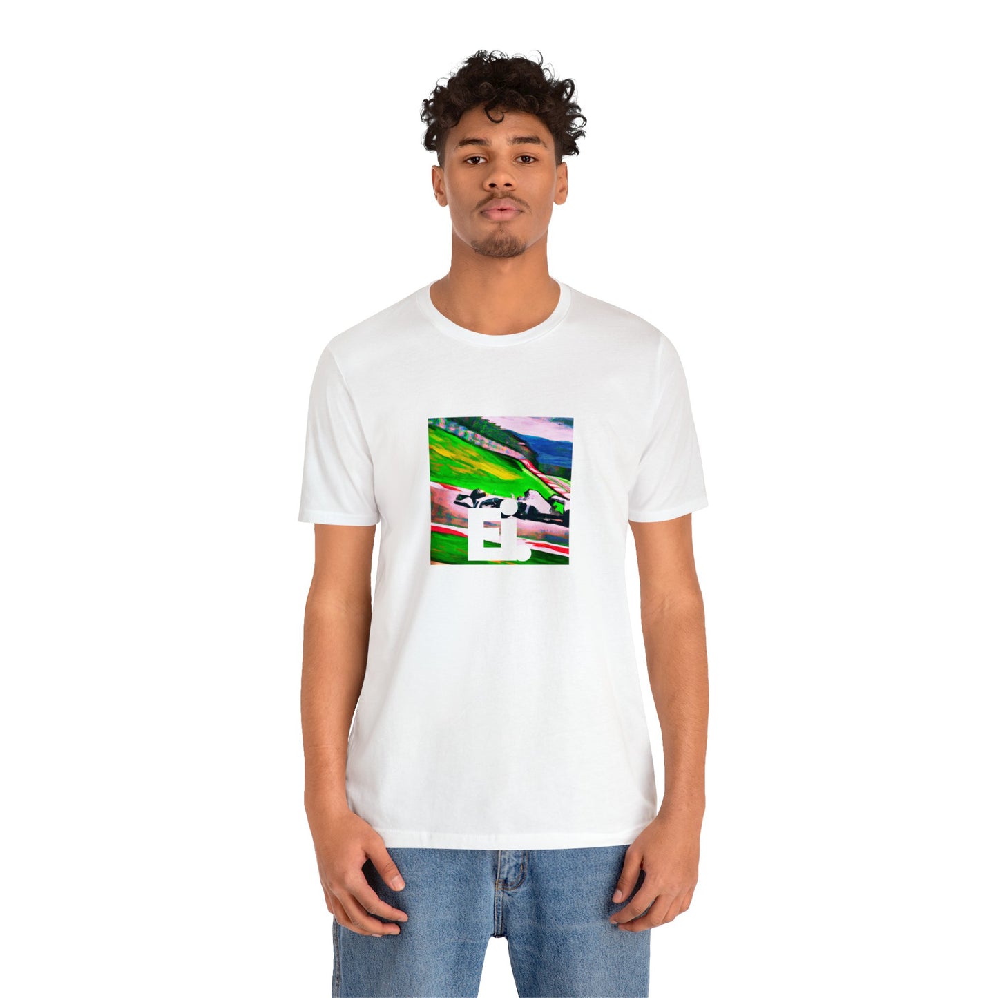 Gianni Giannelli (pronounced john-ni john-elli) was an Italian streetwear designer in the 1990s who was renowned for his bold, bright colours and irreverent details. His clothes were unapologetically vibrant-Tee