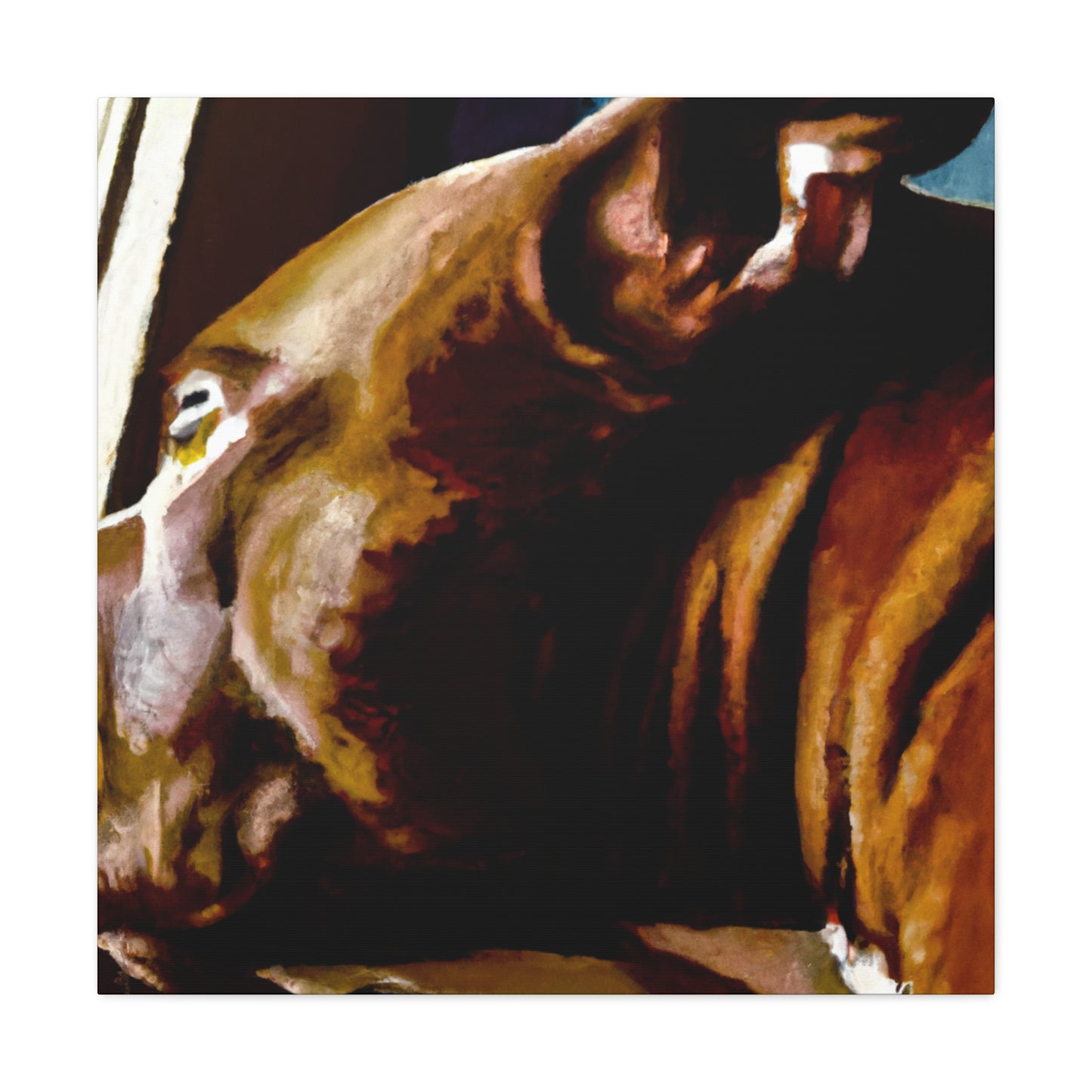 Hilère de la Carouge-canvas