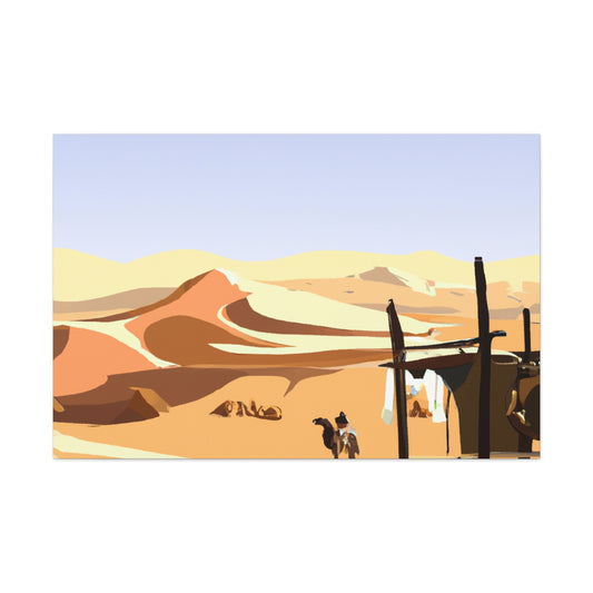 Ginjan Bluewind.-canvas