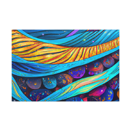 Da Portego di Prato, a creative and ambitious female painter from Florence, Italy.-canvas